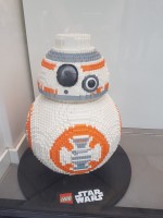 Lego BB-8 Store Display Built Model