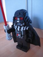 Lego Darth Vader Store Display Built Model