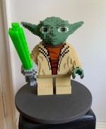 Lego Yoda Store Display Built Model